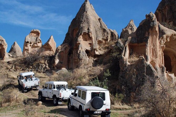 4x4 Jeep Safari Adventure in Cappadocia with Amazing Views - Rose Valley and Ortahisar: where the views justify the bumps