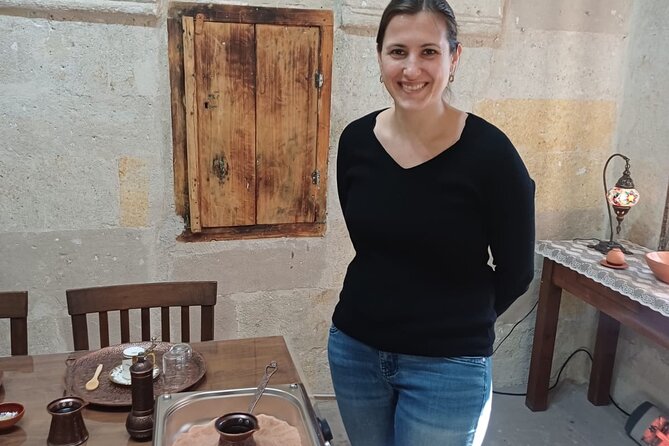 Authentic Turkish Coffee & Pistachio Coffee Workshop + Gift Set - Cooking your Turkish coffee on sand, step by step