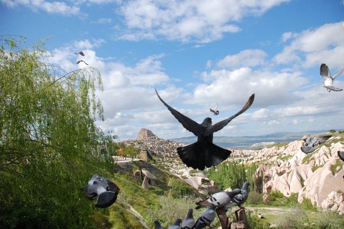 Balloon Flight Include 2 Days Private Cappadocia Tour - Uchisar Castle, Pigeon Valley, and Goreme Panorama, short stops, big payoff