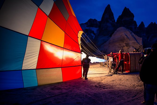 Balloon Flight include Private Cappadocia Tour - Uchisar Castle and Pigeon Valley: Peak Photo Time