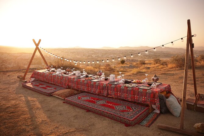 Barbecue Picnic in the valley (Sunset Time) - Views at Golden Hour, Plus Drone Photos or Video