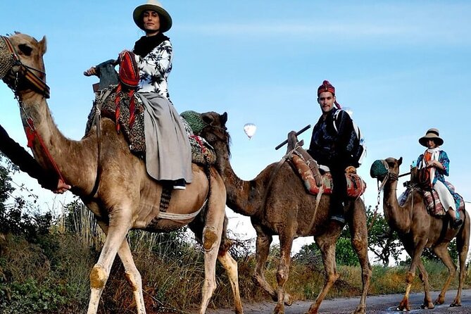 Camel Safari in Cappadocia - Enter Red Valley: 25 minutes of red fairy chimneys and photo time