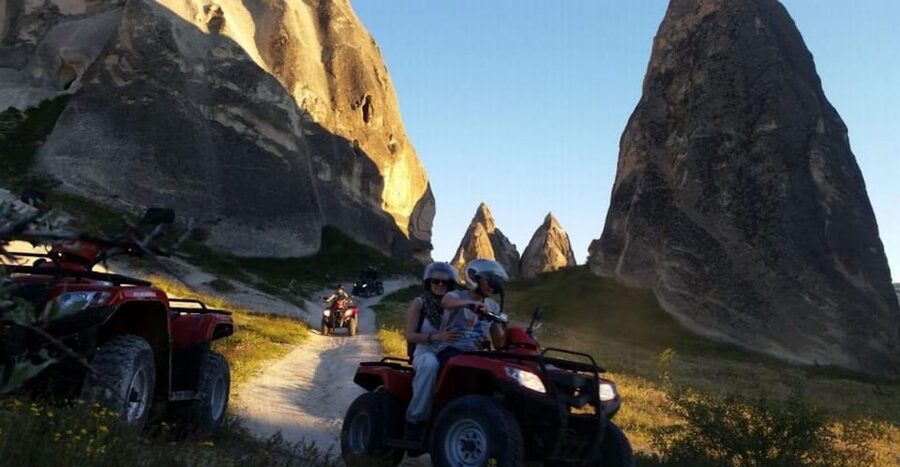 Cappadocia: ATV Tour with Sunset Viewing - Love Valley break: views you can enjoy without a long hike