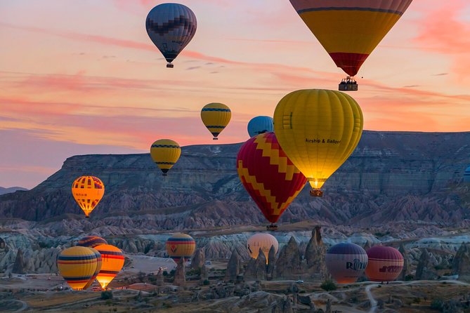 Cappadocia Balloon Flight - The 1-hour balloon flight: sunrise views from around 1,000 feet