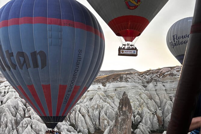 Cappadocia Balloon Tour - Love Valley, Red Valley, Uçhisar Castle, and Rose Valley From the Basket