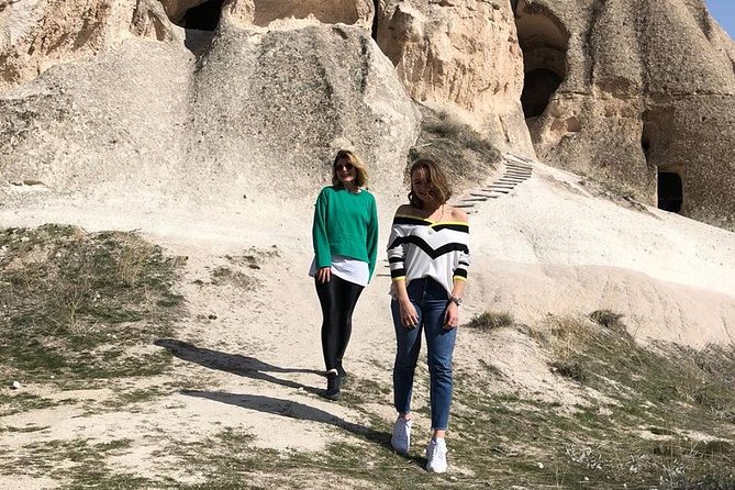 Cappadocia: Blue Tour and Sunrise Balloon Tour - Cavusin Cave Village: Rock Castle Views and Cave Homes