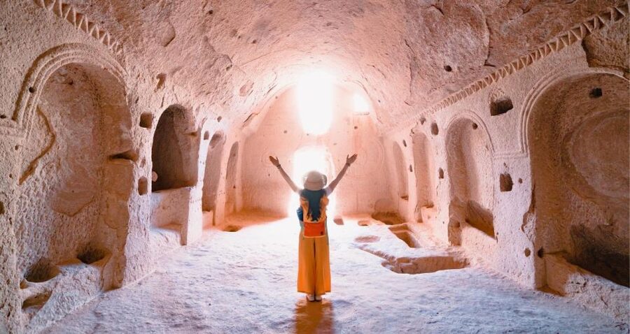 Cappadocia: Blue Tour with Entry Fees and Lunch - Red Valley Guided Time: Views You Can Actually Use