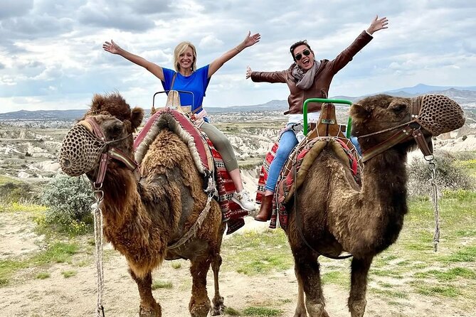 Cappadocia Camel Ride at Sunset Sunrise or Daytime - Pickup, mobile ticket, and staying on schedule