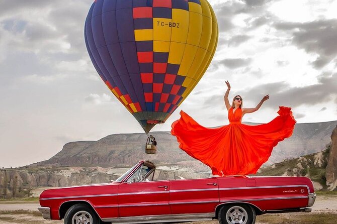 Cappadocia Classic Car Experince Sunrise, Sunset & Daytime Tour - Love Valley and Rose Valley: fairy chimneys and red rock views