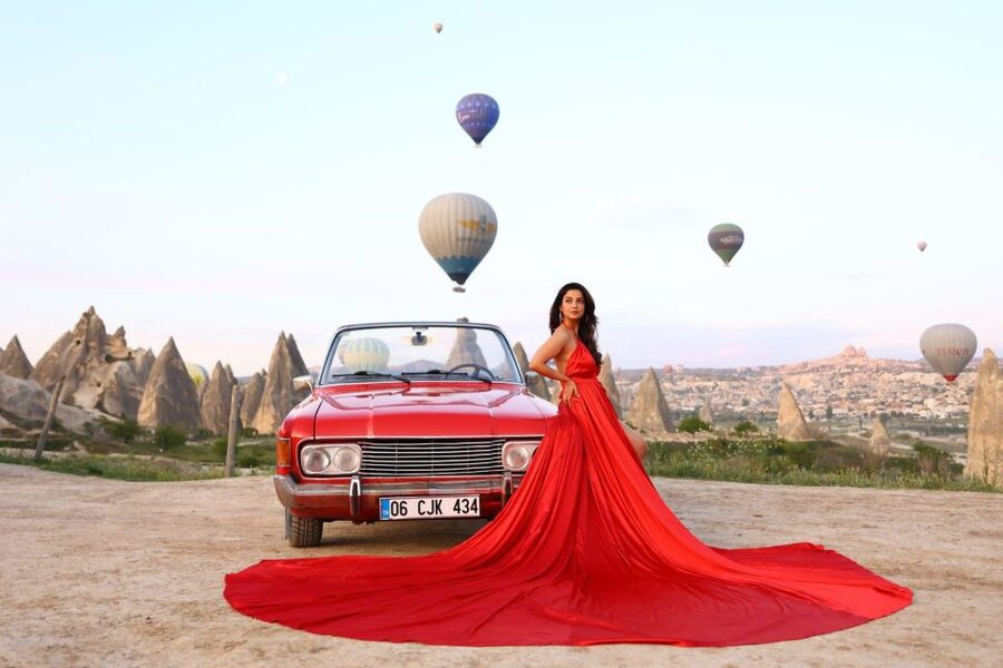 Cappadocia Classic Car - Sunrise Tour - What to bring for a chilly sunrise and moving in a classic car