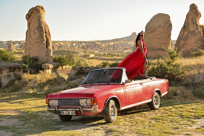 Cappadocia Classic Car Sunset or sunrise - Stop 2, balloon take-off places: getting close for real photo opportunities