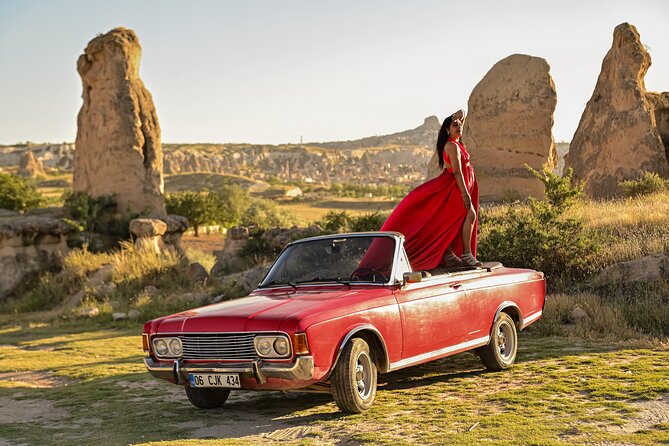 Cappadocia Classic Car Sunset or sunrise - Stop 3, Cavusin Village: panoramic balloon views with a longer viewing window