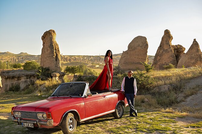Cappadocia Classic Car Sunset or sunrise - Stop 4, Love Valley: the classic car photo moment