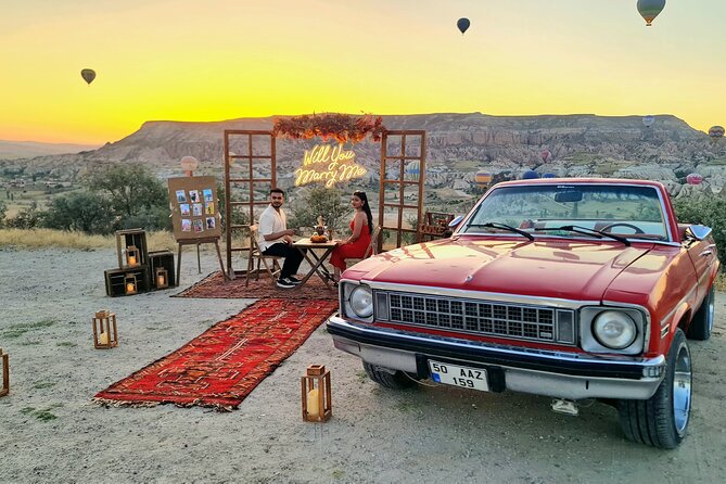 Cappadocia Classic Vintage Car Tour 2 hours - Rose Valley finish: another included stop for photos