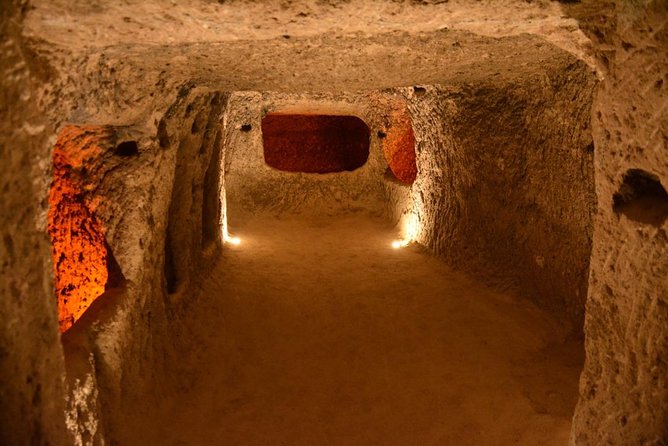 Cappadocia Daily South Tour (Red Valley + Kaymakli Underground City) - Stop 4: Pigeon Valley Panorama from Uchisar (30 minutes)