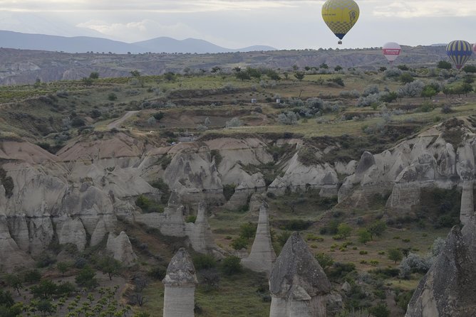 Cappadocia Goreme Balloon Tour - Panoramic view of Göreme, from above and from inside the basket