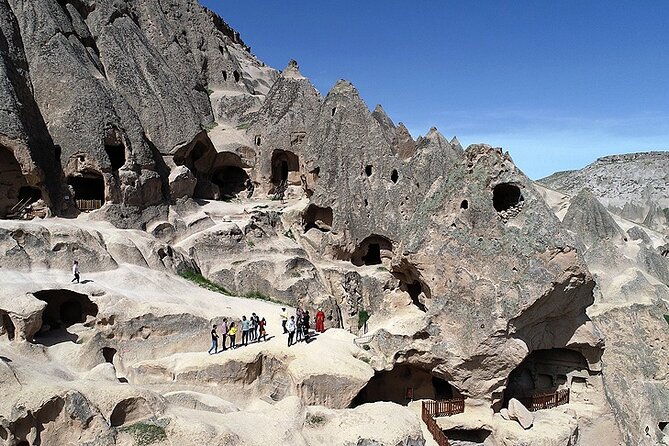 Cappadocia Green tour Full Day Guided All Inclusive - Uçhisar Castle and stone workshops for hands-on souvenirs