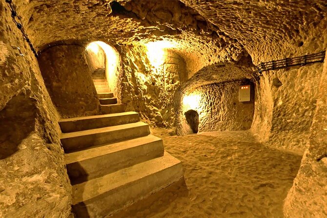 Cappadocia Green Tour (inc: Pro Guide, Transfers, Tickets, Lunch) - Derinkuyu Underground City, 8 Levels and Narrow Tunnels