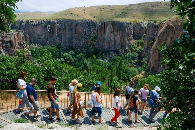 Cappadocia Green Tour With Underground City and Ihlara Valley - Kaymaklı Underground City: stone doors, narrow tunnels, and real shelter