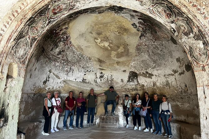 Cappadocia Guided Blue South Tour - Underground City & Walking - Cavusin and Red Valley: cave houses and that off-track feeling