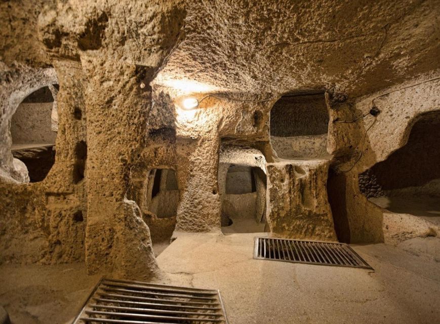 Cappadocia: Guided Tour with Lunch & Visit to Ihlara Canyon - Derinkuyu Underground City: going 60 meters below ground