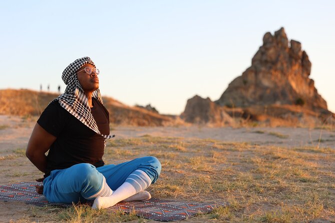 Cappadocia Highlights Tour with Guided Yoga Session - Çavuşin Village, the rock mosque, and the first meditation pause