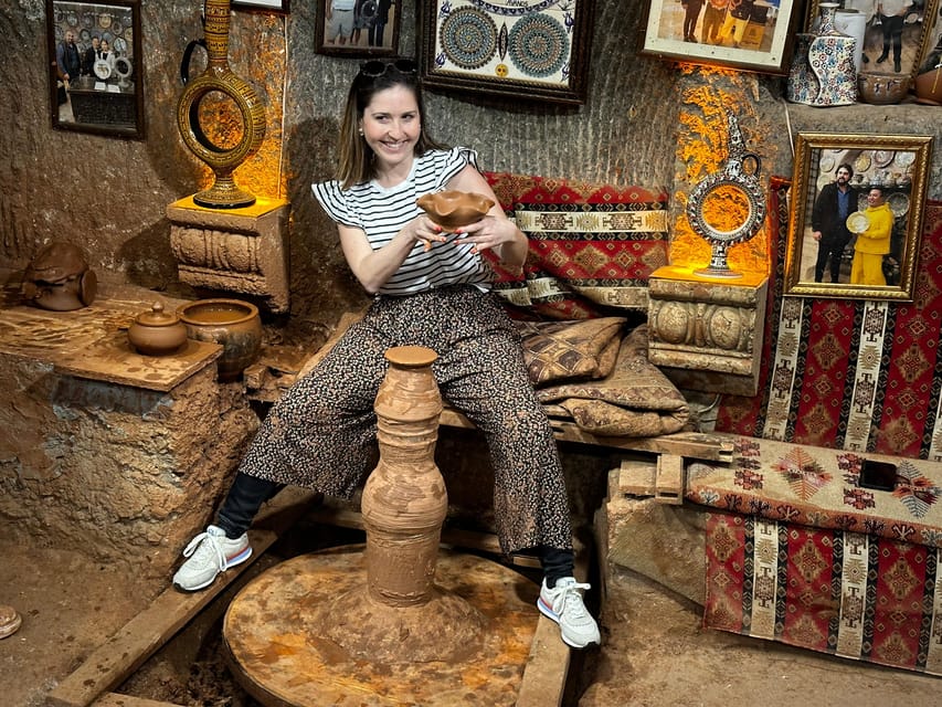 Cappadocia: Historical Pottery Making Class with Transfers - Hands-On Wheel Time and Your One-Person Creation