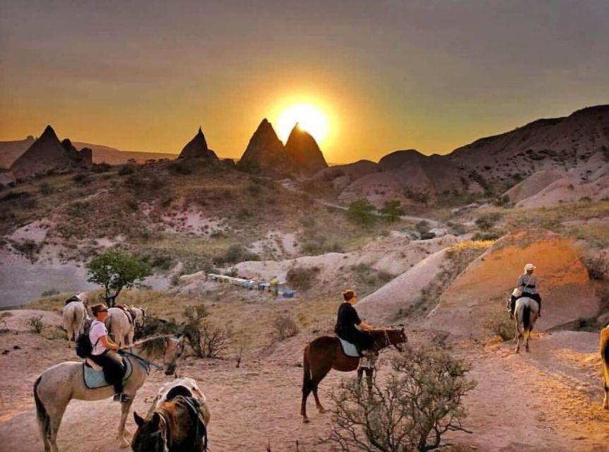 Cappadocia: Horse Riding Tour Sunset or Day Time with Pickup - Red Valley Pass-Through: Reddish Formations and Sunset-Friendly Timing