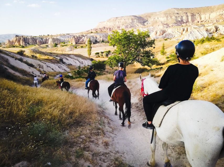 Cappadocia: Horse Riding Tour Sunset or Day Time with Pickup - Learning the Basics: Helmet, Horsemanship, and First-Time Comfort