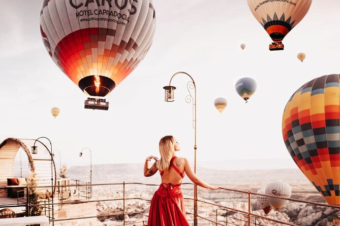 Cappadocia Hot air balloon - Balloon prep time: the photos happen before takeoff