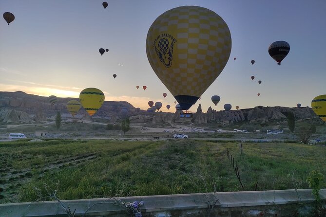 Cappadocia Hot Air Balloon Flight / Over Goreme & FairyChimneys - The Launch Field: Watch, Photograph, and Get Ready