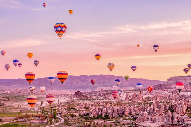 Cappadocia Hot Air Balloon Flight Over The Fairy Chimneys - After Landing, Champagne Toast and the Certificate Moment