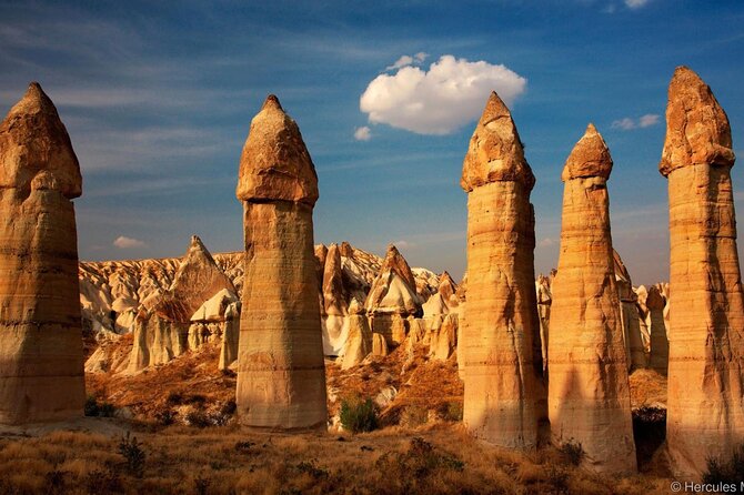 Cappadocia Hot Air Balloon Ride over Cat Valley with Transfers - The Fairy Chimney Inn stop in Love Valley: cave comfort and real local character