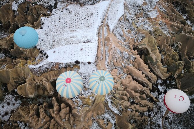 Cappadocia Hot Air Balloon Tour In Goreme - Stop over Göreme: the fairy chimneys and the balloon traffic show