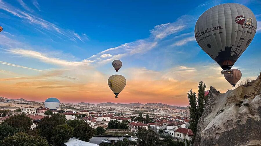 Cappadocia: Hot Air Balloon Watching & Sunrise Tour - The pre-sunrise balloon launch stop, where the action starts