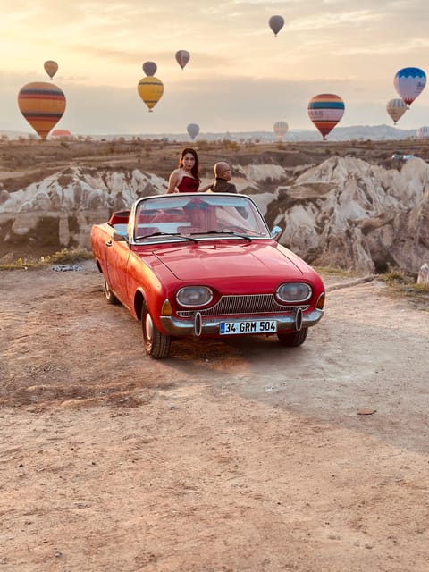Cappadocia: Hot Air Balloon Watching Tour with Classic Car - Key points worth knowing