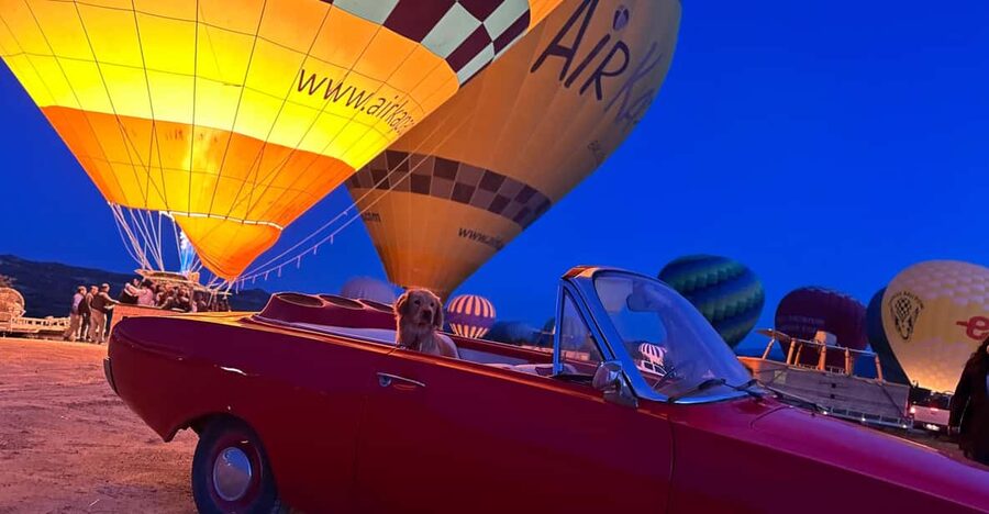 Cappadocia: Hot Air Balloon Watching Tour with Classic Car - Second viewpoint near Göreme National Park: more angles, more chances
