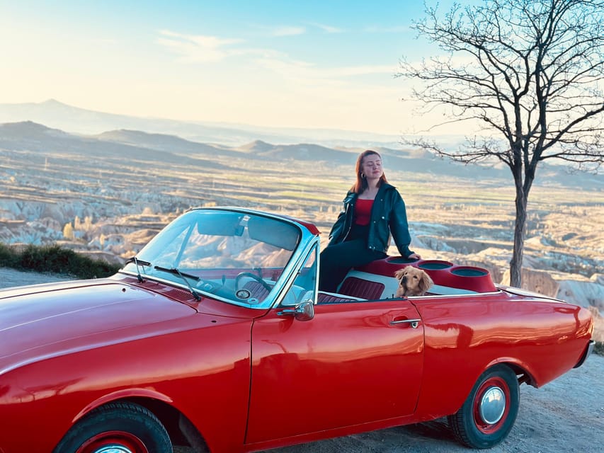 Cappadocia: Hot Air Balloon Watching Tour with Classic Car - What you see before balloons lift off: pilots, heat, and a front-row vibe