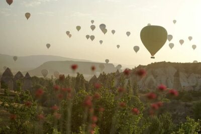 Cappadocia Hot Air Balloon with Pickup, Breakfast & Champagne