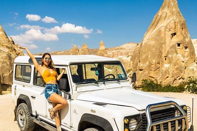 Cappadocia Jeep Safari Adventure - Sunrise Sunset, Day Time Tours - Stop 3: Rose Valley Driving Through Gorceli, Rose, and Pancarlık