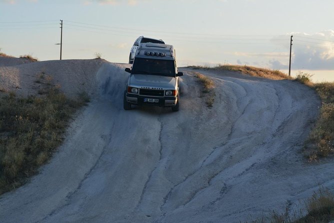 Cappadocia Jeep Safari with Hot Air Balloon Watch at Sunrise - Stop 3: Love Valley, chasing the balloons from ground level
