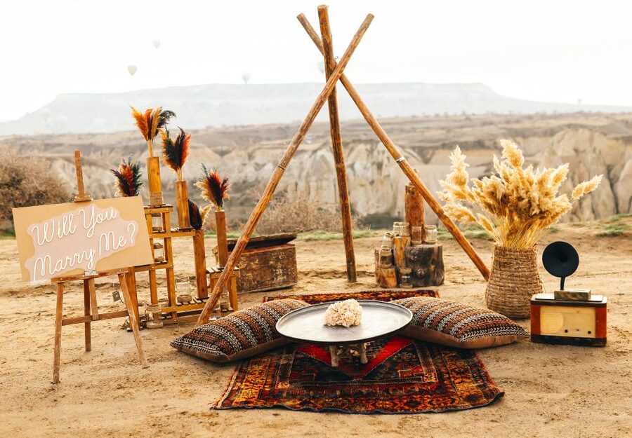 Cappadocia: Love Valley Proposal Service with Transfers - Price for up to two: value vs. DIY
