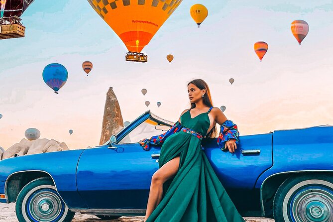 Cappadocia Photo Shoot - Rose Valley start: balloons and the first big photo set