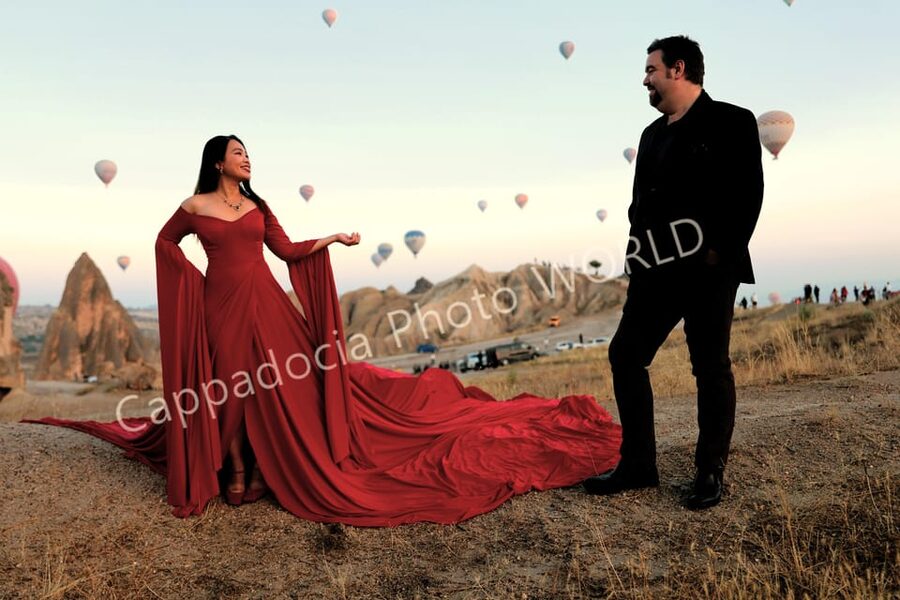 Cappadocia Photoshoot with Flying Dress - Why a Flying Dress Shoot Works in Cappadocia