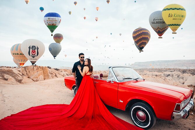 Cappadocia Photoshoot with Flying Dress & Instagram Reels - Entering Cappadocia With a Flying Dress Plan