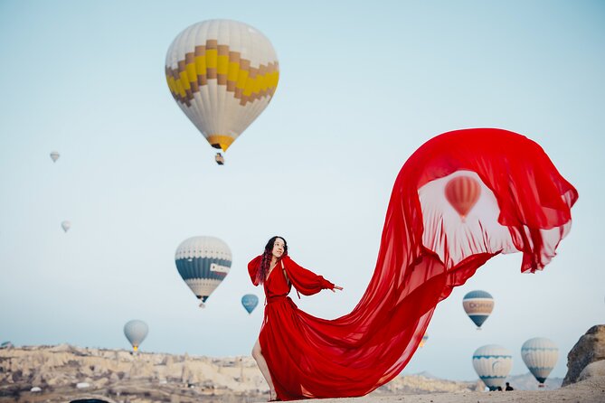 Cappadocia Photoshoot with Flying Dress & Instagram Reels - Rose Valley Start: Balloon Inflation, Takeoff Views, And Why It Sets the Tone