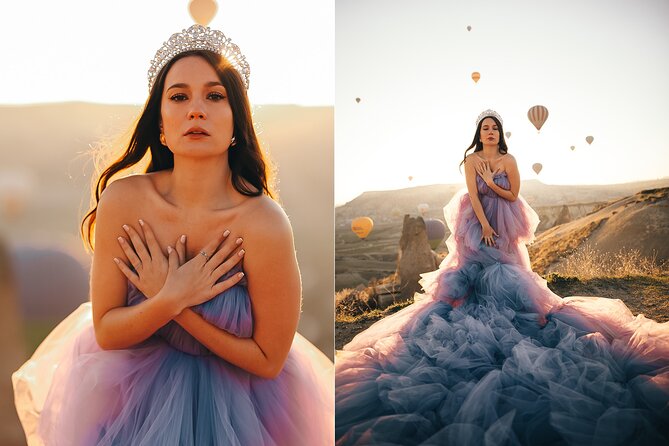 Cappadocia Photoshooting with Flying Dress - Timing, energy level, and what 6:30 am changes