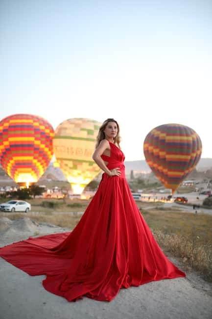 Cappadocia: Photoshooting with Flying Dresses - Rose Valley and Love Valley: The Two Viewpoints You’ll Want in Your Gallery