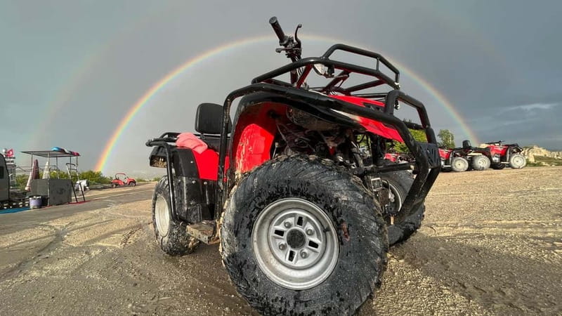 Cappadocia: Private ATV Tour with Hotel Pickup - Safety First: Dust, Helmets, and a Quick ATV Check