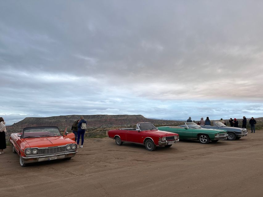 Cappadocia: Private Classic Car Trip with Photoshoot Option - Fairy Chimneys: The Iconic Background That Makes Every Frame Feel Cinematic